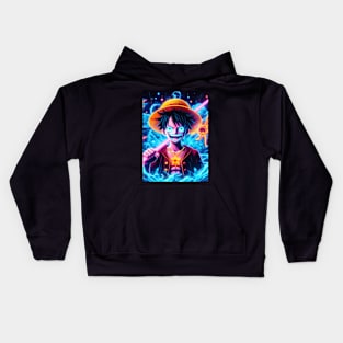 Luffy D monkey Kids Hoodie